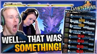 "WE CAN'T STAY ALIVE" - EVERKEEP TRIAL First Time Reaction - FFXIV Dawntrail MSQ Cobrak