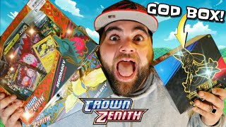 Opening Crown Zenith Elite Trainer Box AND Collection Boxes...Then THIS Happened!