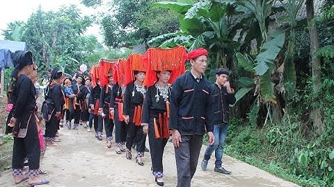 Đám cưới đặc sắc của người dao đỏ Lục yên -yên bái