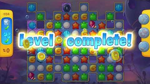 Fishdom 1134 Level - NO BooSTERS