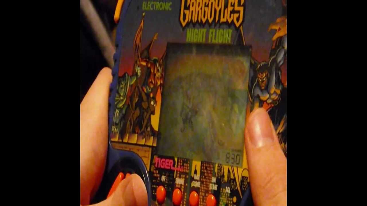 Gargoyles Night Flight Tiger Electronics Handheld LCD Game - YouTube