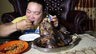 Makan Kepala Babi | Extreme Food #extremefood | Extreme Food