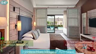 Atlantica Mare Village Ayia Napa  | Pros and Cons in 2 minutes  |  Cyprus