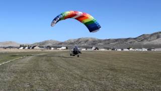 Instructor Kent Price Takes A Test Flight Landing