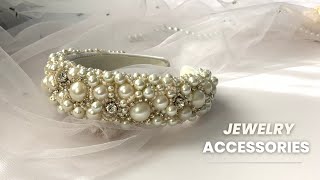New Design Velvet Pearl Headband / Jewelry Hair Accessories screenshot 5