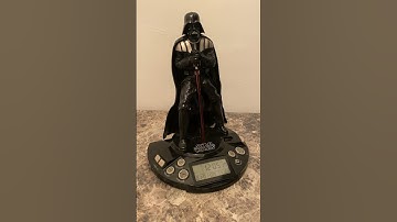For eBay Darth Vader alarm clock radio demo