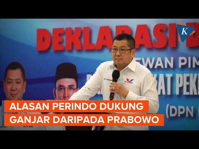 Ini Alasan Perindo Memilih Dukung Ganjar Pranowo Jadi Capres class=