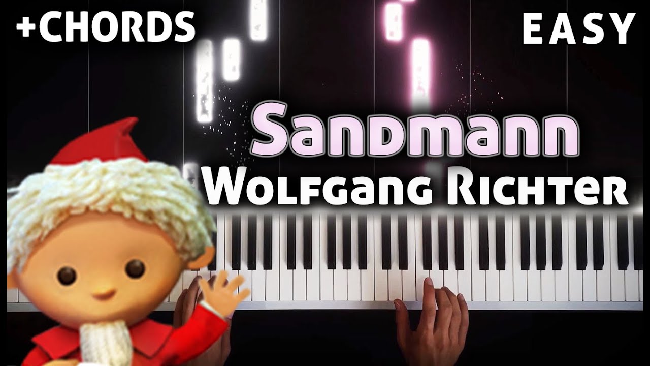 Sandmann - Wolfgang Richter | Piano Tutorial and Cover