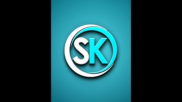 Coreldraw Tutorial - Letter S + K Logo Design in Coreldraw
