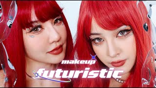 แต่งหน้ากับเพื่อน Makeup Futuristic วันนี้มากแต่งหน้าลุคสาวโลกอนาคตกับพี่สาวคนสวย @PATCYPATCY