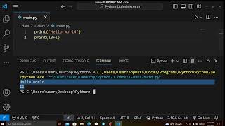 Python ga kirish 1 dars