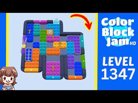 Color Block Jam Level 1347 walkthrough video preview