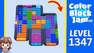 Color Block Jam Level 1347 Solution Walkthrough