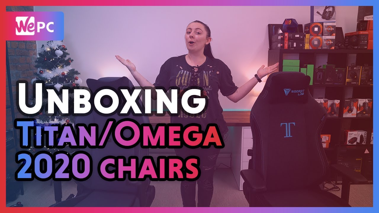 Secretlab TITAN & OMEGA 2020 Series UNBOXING and ASSEMBLY | Gaming Chair | WePC