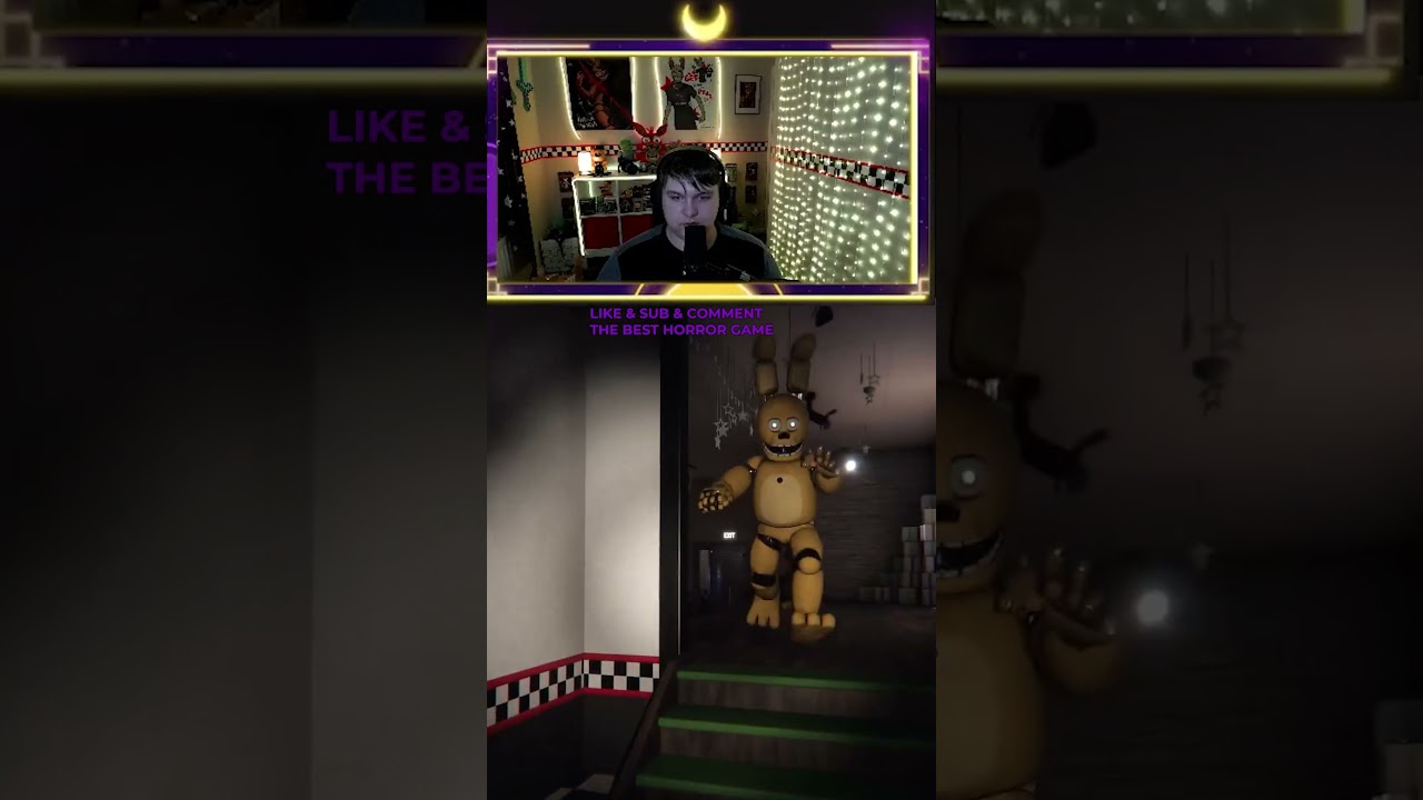 YOU CAN'T CHEAT THIS FNAF FANGAME! #fnaf #shorts
