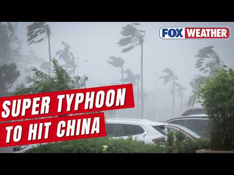 Super Typhoon Bavi Barrels Toward Taiwan And China With Winds Over 150 MPH