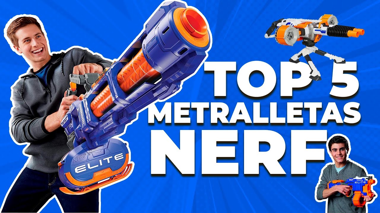 Nerf Minigun: las 3+1 Mejores de 2022. ¡Con vídeos!