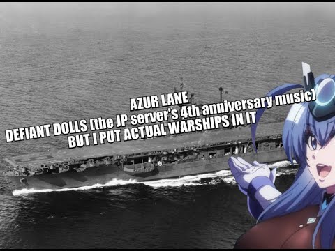 Azur Lane Defiant Dolls but it's some WW2 warships footage