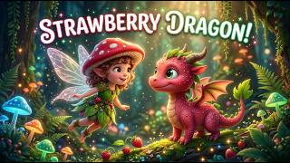 Mushroom Fairy Meets a Strawberry Dragon 🍄🍓🐉 Magical Forest Story • Celtic Music screenshot 5