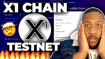 X1 Chain Como agregar la X1 Chain devnet testnet En tu metamask simple y rapido Tutorial