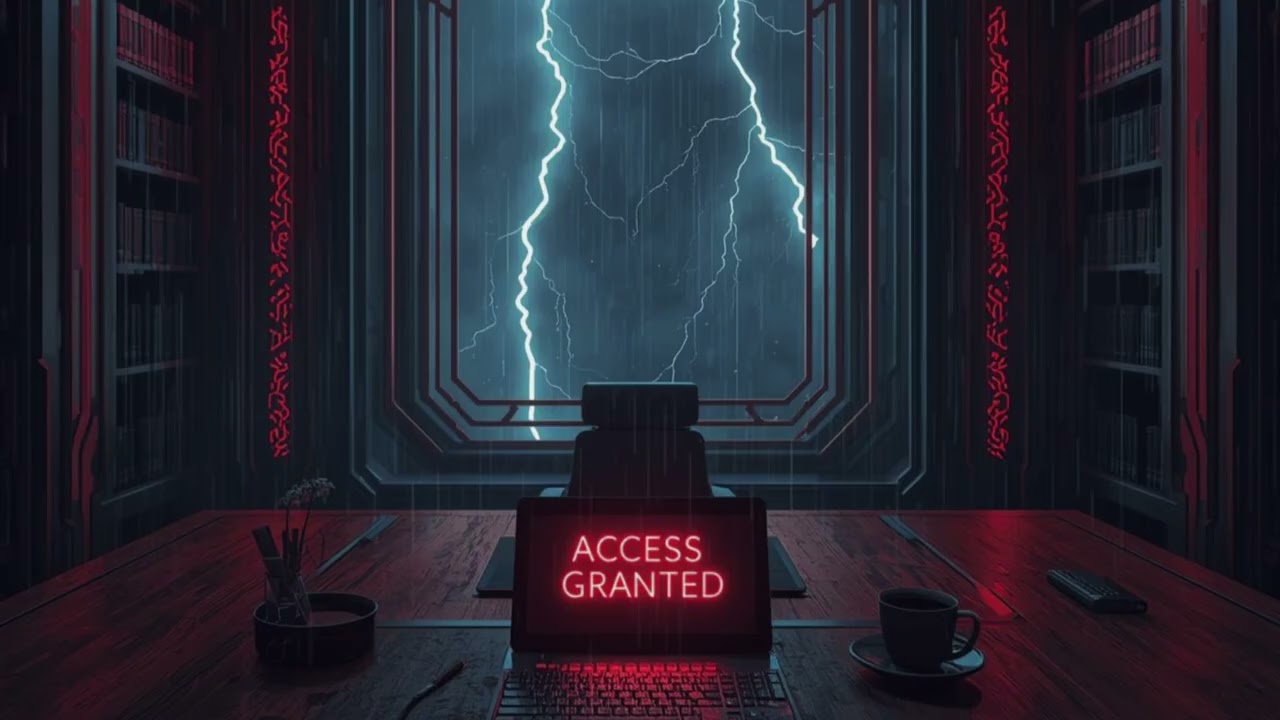 The Forbidden Archives | Cyberpunk Ambience | Sector 4: The Deep Search 📁