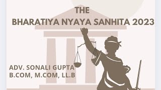 The Bharatiya Nyaya Sanhita 2023, Section 1 (sub sec 1-6)