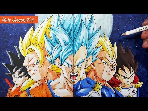 Goku And Vegeta Drawing At Getdrawings - Vegeta Super Saiyan