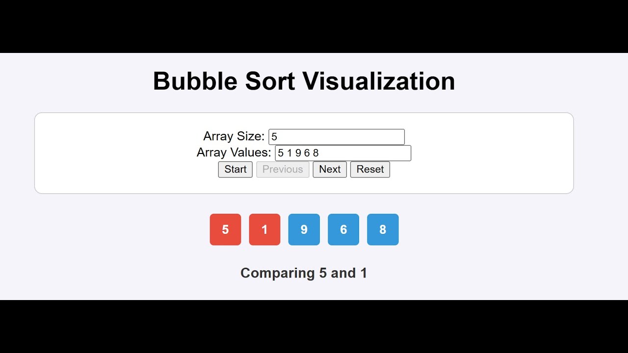Bubble Sort - YouTube