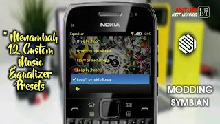 12 CUSTOM MUSIC EQUALIZER test NOKIA E6 #equalizer #music #symbiangames screenshot 2