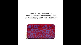 HYPEThrifT - Louis vuitton monogram porte Datecode M61215