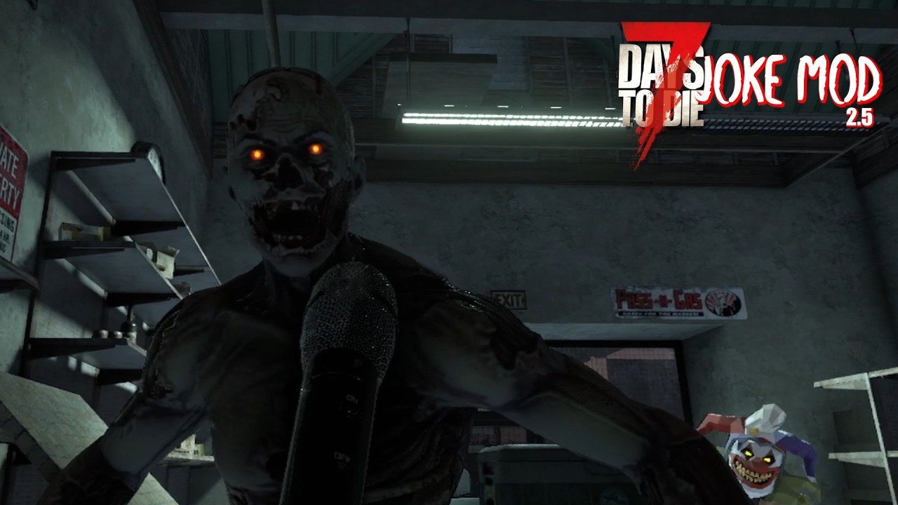 The snowy stuff! | 7 Days to Die 2.5 Joke Mod | Day 22