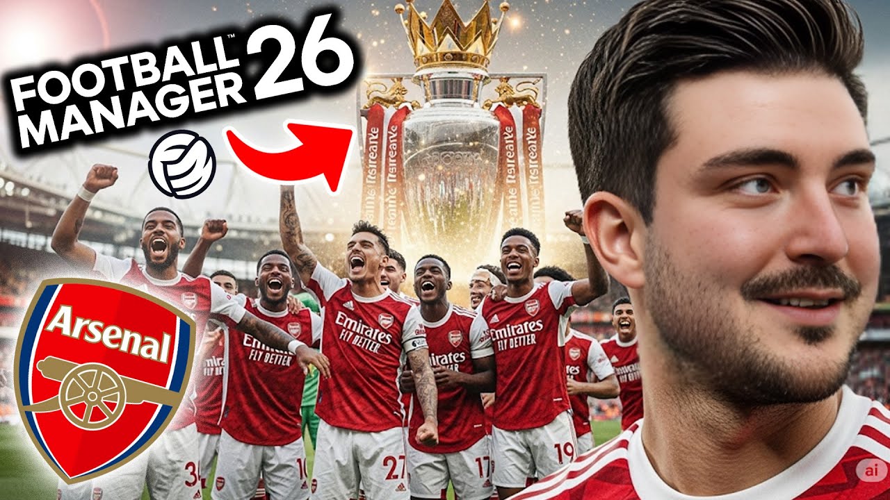 Can we WIN the PREMIER LEAGUE with ARSENAL | Football Manager 2025/26 Update
