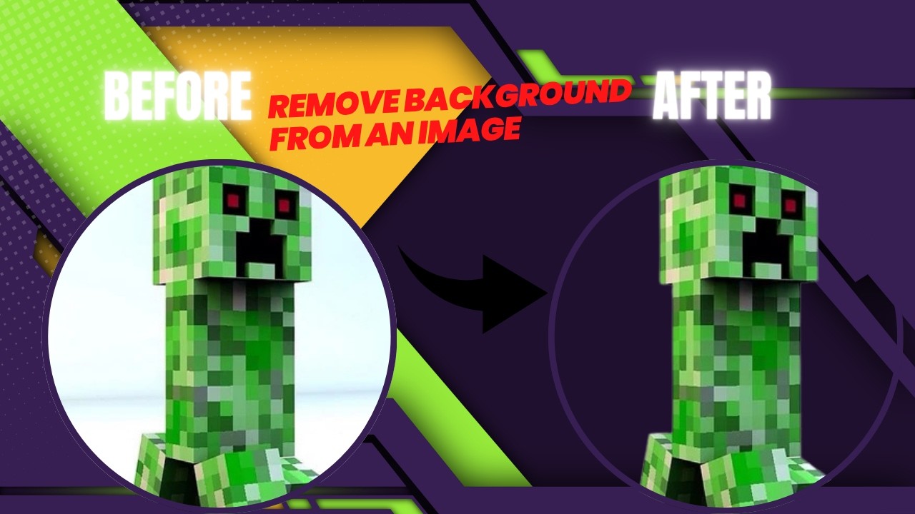 how to remove background from an photo