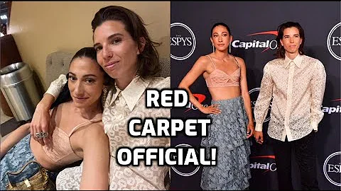 TOBIN AND CHRISTEN HOLDING PINKIES ON RED CARPET! ...