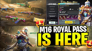 M16 ROYAL PASS IS HERE ( BGMI & PUBG ) - SAMSUNG,A3,A5,A6,A7,J2,J5,J7,S5,S6,S7,59,A10,A20,A30,A50