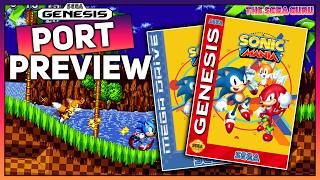 NEW! Sonic Mania Port to the Sega Genesis!
