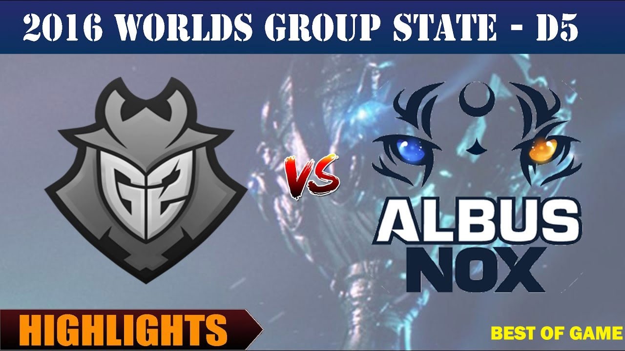 G2 vs ANX Highlights 2016 World championships Day 5 Group A | LOL Hightlights 2016 HD
