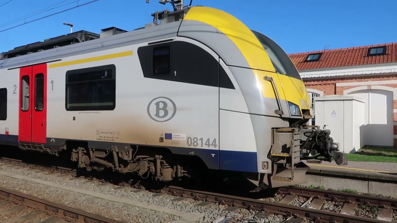 Lissewege de trein komt aan en vertrekt op 25 februari 2026