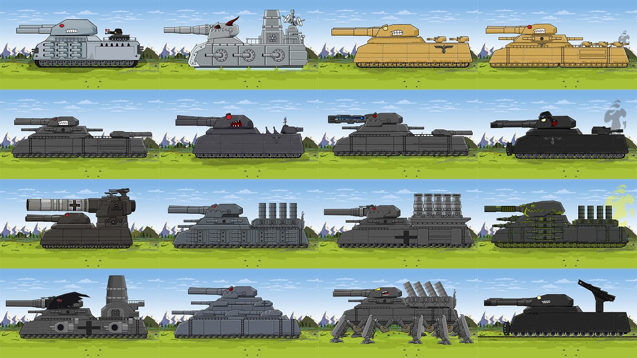 My Ratte Tanks, Part 1   Vote for your best one