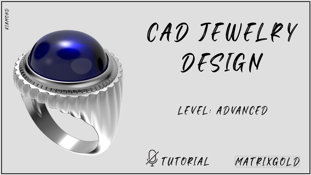 Ring Modeling Tutorial Traditional Shape Ring Modeling with Kiamond Studio- Jewelry Design ...