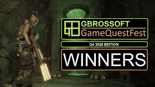 The Wait Is Over! GBROSSOFT GameQuest Fest Q4 2025 Winners Revealed.