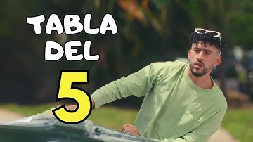 Tabla de Multiplicar del 5