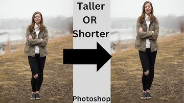 How to make yourself Taller or Shorter in Adobe Photoshop