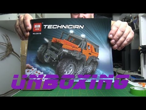 Lepin - 23011B - TECHNICAN - Offroad Vehicle - Unboxing deutsch