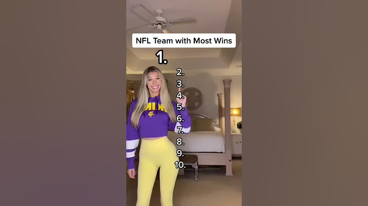 NFL Team with Most Wins #shorts