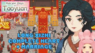 Halcyon Days at Taoyuan - Complete Long Xizhi Romance & Marriage Guide (All Heart Events + Wedding)