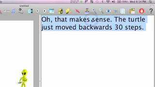 MicroWorlds 4: Why Doesn't This Command Like That Word as Input