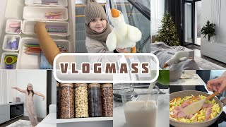 VLOGMAS/организация пространства/ удон с индейкой / Новый год / рутина/ рекомендую