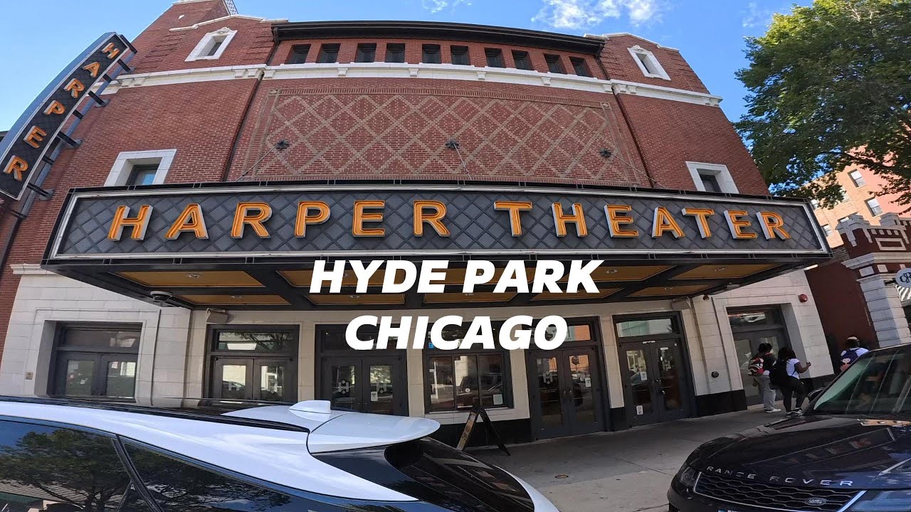 Chicago, Hyde Park, 53rd St Walking 4k