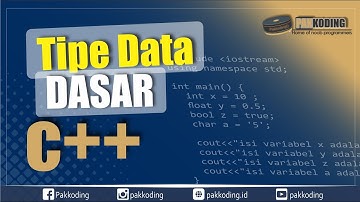 C++ - Belajar Tipe Data Dasar Disertai Contoh Program